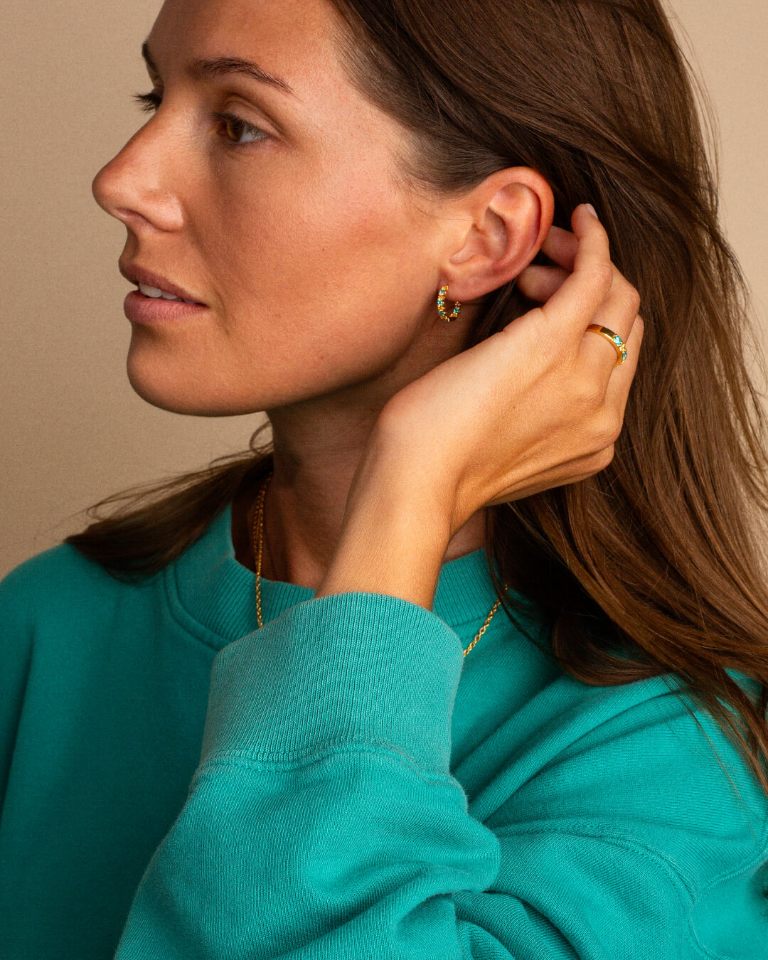 Coral Blush Earring 002